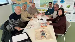 Laracha- Reunión programa radio escolar Ponte nas Ondas