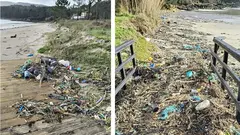 Estado da praia de Estorde