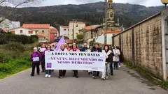 8m en Carnota Marcma Mundial das Mulleres