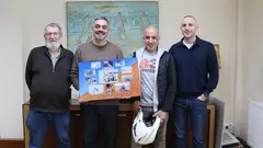 Fran Gomez Pallas reconecido no Concello de Carballo