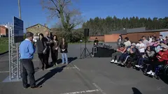 Presentacion da nova senda en Nanton