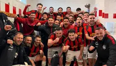 O Castriz celebrando a vitoria