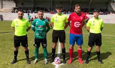 Doro e Pejo co trio arbitral na Grixa-Foto-Parker