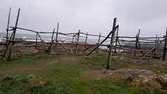 Estado dos secadoiros de congro de Muxia