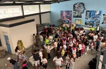 Andaina solidaria coa AECC CEIP Vilarmide Muxia 6