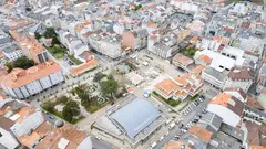 Foto aerea da PRAZA DO CONCELLO de Carballo