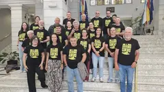 Plataforma contra a mina de Coens na Deputacion