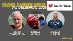 Nominados ao Delegado do Ano na Gala do Futbol da Costa