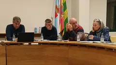 Equipo de goberno do BNG nopleno de Corcubion