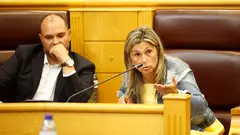 Monica Rodriguez no pleno da Deputacion