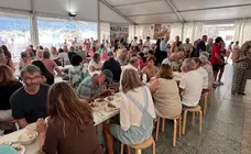 Carpa das Xornadas de Peixe da Confraria de Lax