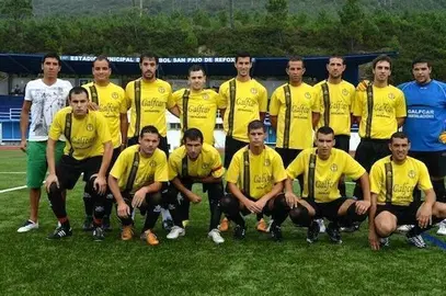 Un dos primeiros equipos do SD Ameixenda en 2012. Foto: Javier Trillo