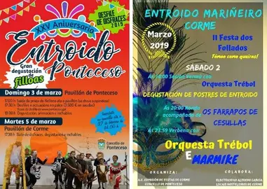 Entroido Ponteceso e Corme 2019