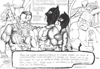 Debuxo Fran Martin Apem Marvel