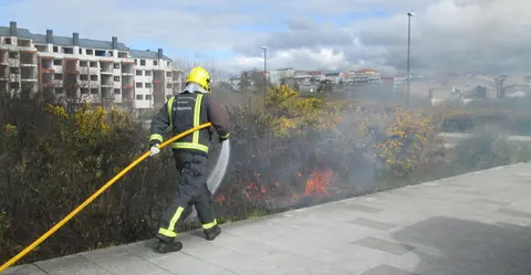 Incendio en Carballo
