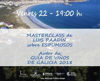 cata de vinos espumosos en Laxe