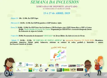Semana da Inclusion de Un paso mais en Carballo