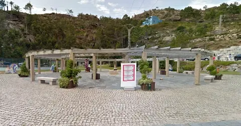 A pergola ira nesta zona da Fervenza do Ezaro