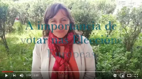 Ana Miranda a importancia de votar nas Eleccions Euroepa