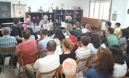 Peche de curso da Escola de Musica de Serantes Laxe