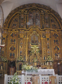 Retablo da Virxe da Barca de Miguel Romay-Foto-Manolo Vilar
