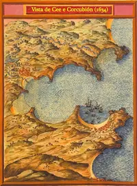 Planos e debuxos de Arquitectura e Urbanismo. Galicia nos séculos XVI e XVII. Os mapas da costa galega de Pedro Teixeira. 1634. Consello da Cultura Galega