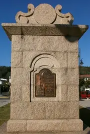 Monumento a Domingo Antonio de Andrade na vila de Cee- Foto-Victor Castineira