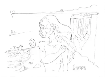 Debuxo de Fran martin de APEM Cee-Frio