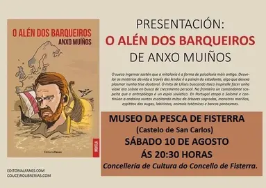 Presentacion diun libro de Anxo Muinos en Fisterra