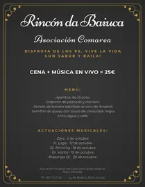 Musica e cea no Rincon da Baiuca Muxia