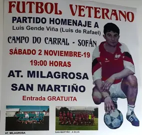 Partido homenaxe a Luis de Rafael