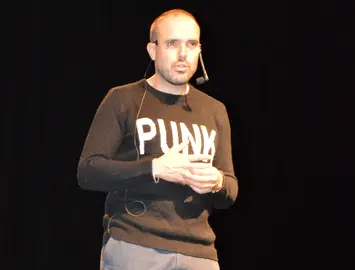 Celso Sanmartin en Cee no Mes da Fundacion