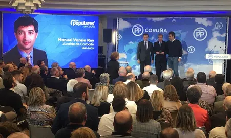 MANUEL VARELA REY primeiro alcalde da democracia en CARBALLO