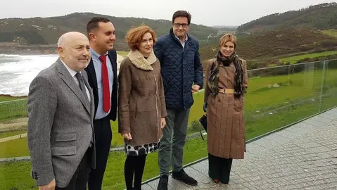 Entrega das obras do Parador de Lourido