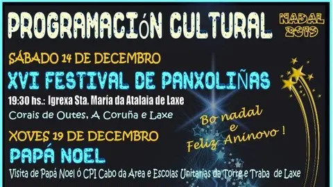 cartel xeral nadal 2019 laxe portada