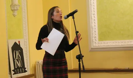 Lupe Blanco no Dia dos Medios en Galego