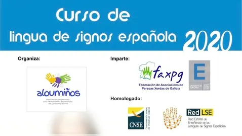 Curso Lingua de Signos ALOUMIÑOS en Carballo