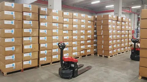 A Xunta repartiu 16.500 máscaras na comarca