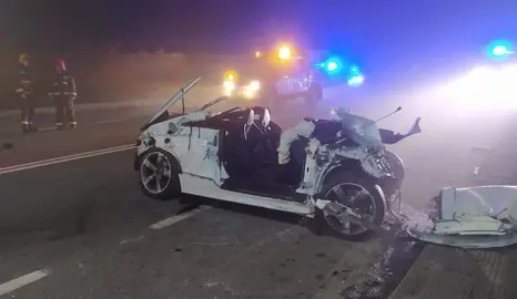 Accidente en Santa Comba