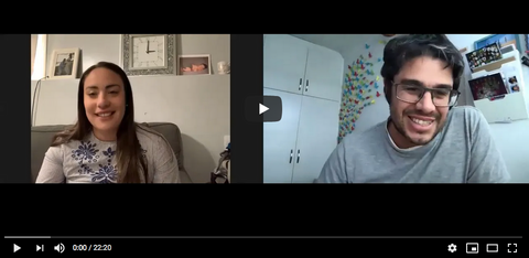 Con Noelia Siaba en QPC