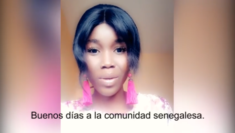 Video de Ecodesarrollo Gaia para senegaleses sobre prevencion de coronavirus