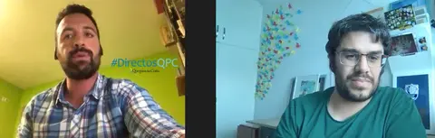 Entrevista do alcalde de Mazaricos Xoan Blanco con Ubaldo Cerqueiro