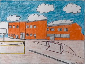 Debuxo do CEIP Agualada-Boimorto de Coristanco