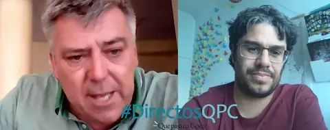 Juan Manuel Saborido Moma con Ubaldo Cerqueiro de QPC