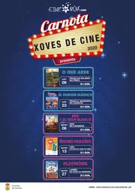 Cine ao aire libre en Carnota