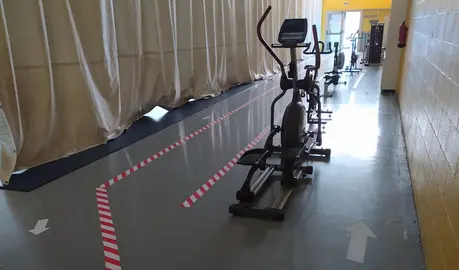 Ximnasio Camariñas con protocolo COVID