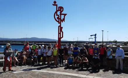 Trasnos do Camino dos Faros en Corme