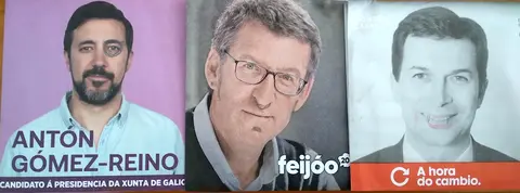 Carteis electorais das Eleccions Autonomicas 2020