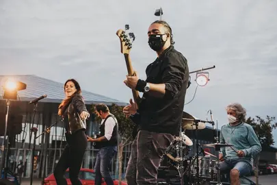 Concerto de Adhara and Ritman en Fisterra