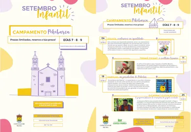 setembro infantil en Muxia
